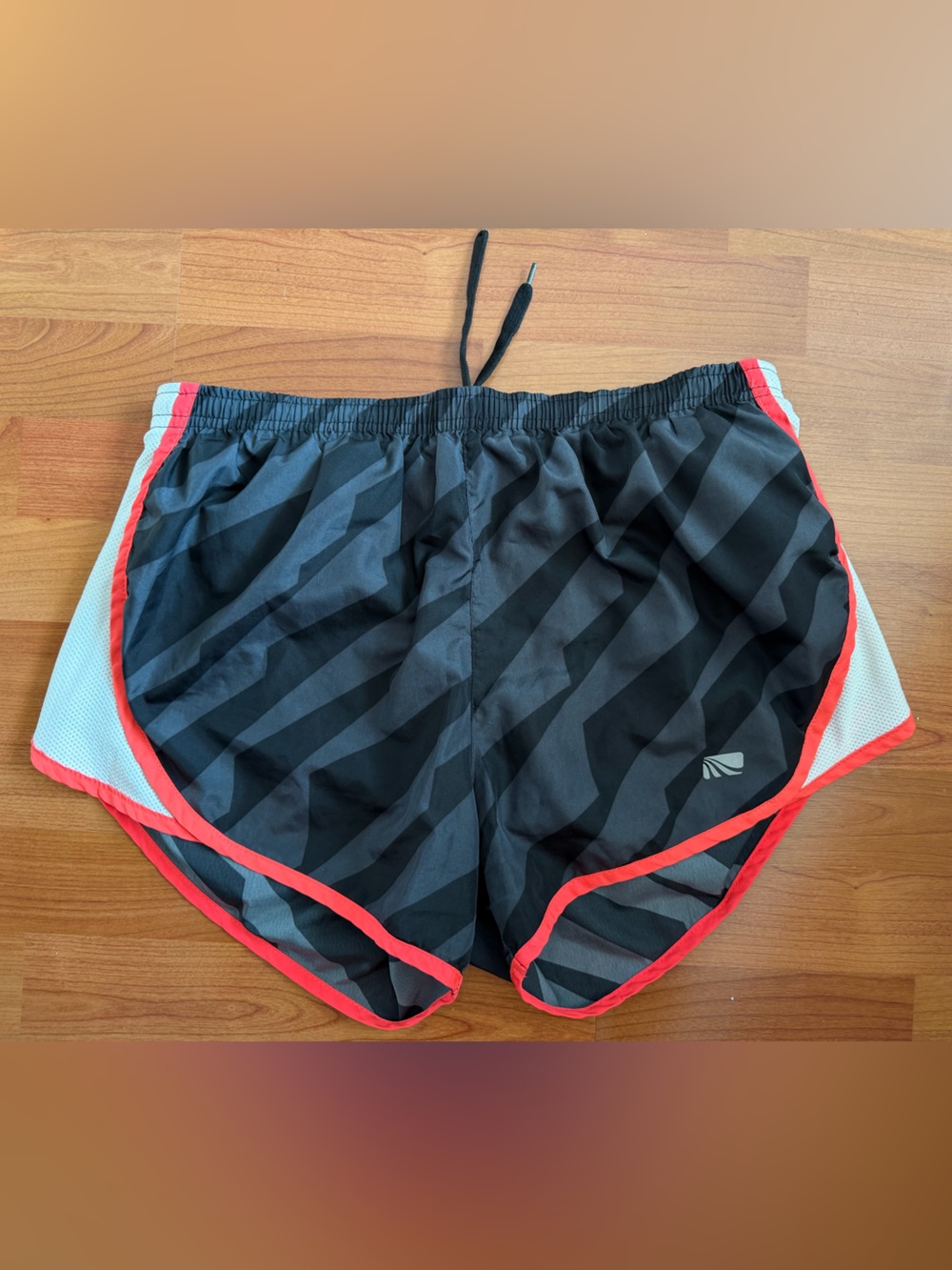 Marika Women’s Running Shorts with Built-in Liner, Mesh Panels - Size Large